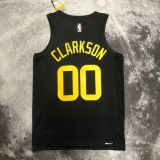 Men's Jordan Clarkson Black Team Jersey - Statement Edition