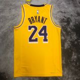 Men's Kobe Bryant Yellow Team Jersey