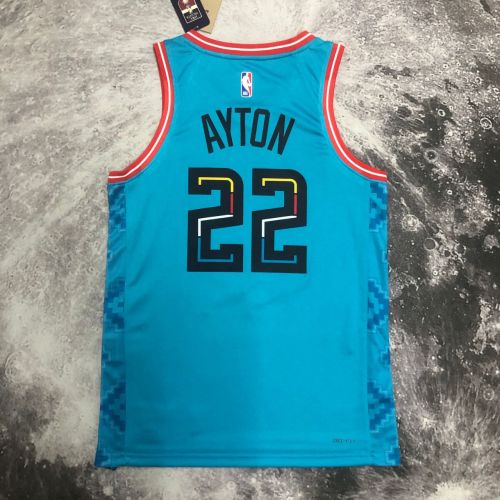 Men's DeAndre Ayton Blue Team Jersey - City Edition