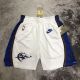 Men's White Retro Team Shorts