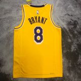 Men's Kobe Bryant Yellow Team Jersey
