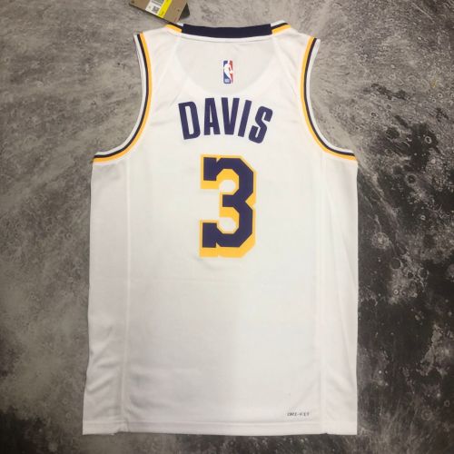 Men's Anthony Davis White Team Jersey