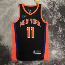 Men's Jalen Brunson Black Team Jersey - Statement Edition