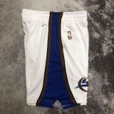 Men's White Retro Team Shorts