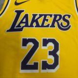 Men's LeBron James Yellow Team Jersey