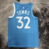 Men's Anthony Edwards Blue Team Jersey