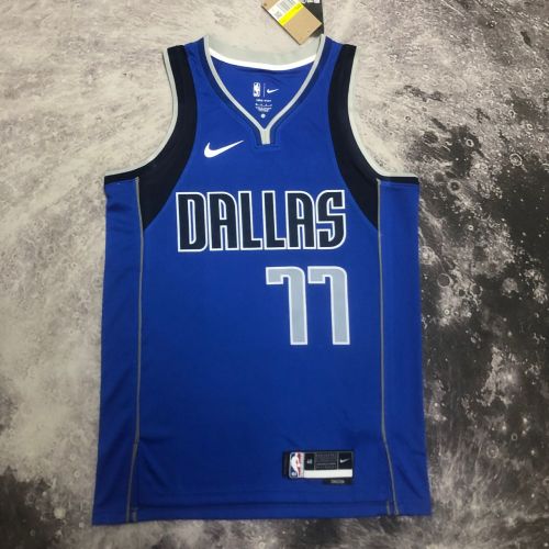 Men's Luka Doncic Blue Team Jersey