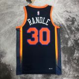 Men's Julius Randle Black Team Jersey - Statement Edition
