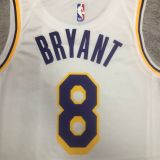 Men's Kobe Bryant White Team Jersey