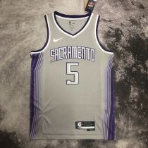 Men's De’Aaron Fox Gray Team Jersey - City Edition