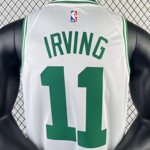 Men's Kyrie Irving White Team Jersey