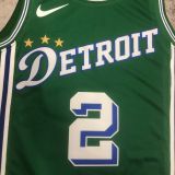 Men's Cade Cunningham Green Team Jersey - City Edition