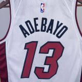 Men's Bam Adebayo White Team Jersey