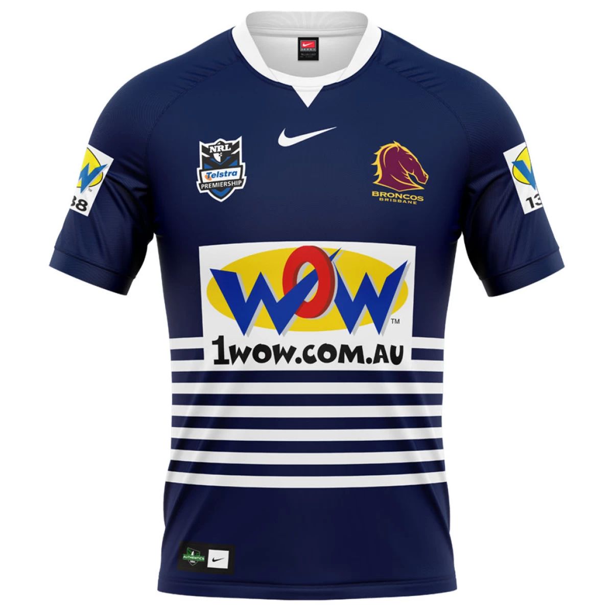 ウェア BRISBANE BRONCOS 1994 rugby Jersey NSW RARE Vintage Brisbane Broncos Power's 1994 Rugby Polo jersey