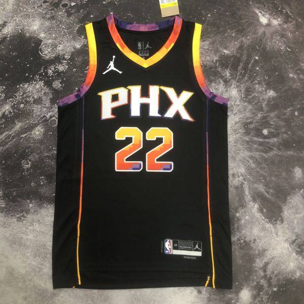 Men's DeAndre Ayton Black Team Jersey - Statement Edition