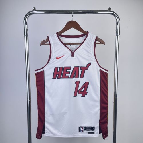Men's Tyler Herro White Team Jersey
