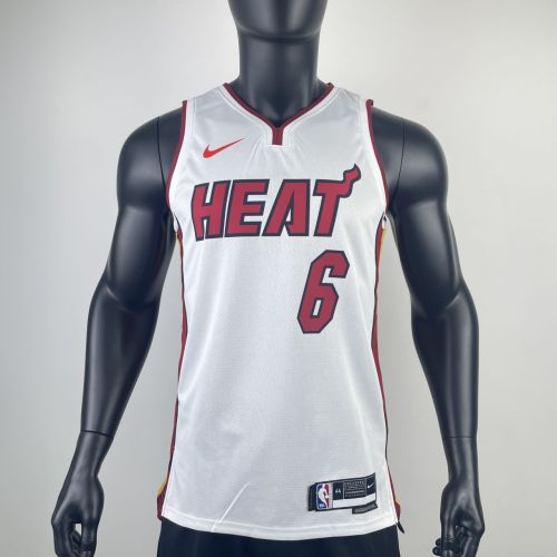 Men's LeBron James White Team Jersey