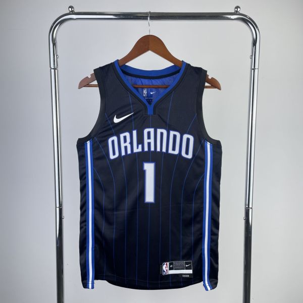 Men's Tracy McGrady Black Team Jersey