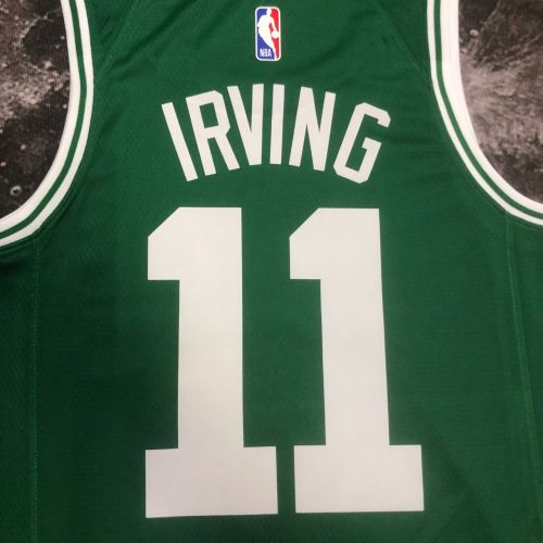 Men's Kyrie Irving Green Team Jersey