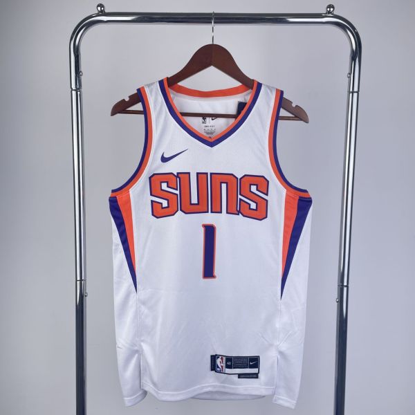 Men's Devin Booker White Team Jersey