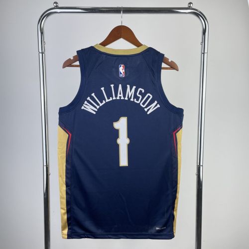 Men's Zion Williamson Blue Team Jersey