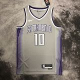 Men's Domantas Sabonis Gray Team Jersey - City Edition