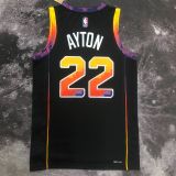 Men's DeAndre Ayton Black Team Jersey - Statement Edition