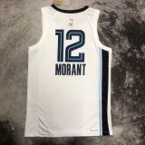 Men's Ja Morant White Team Jersey