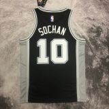Men's Jeremy Sochan Black Team Jersey