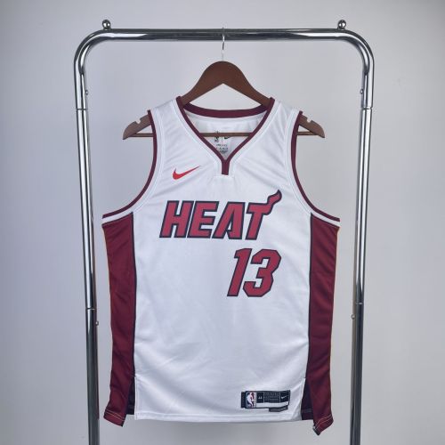 Men's Bam Adebayo White Team Jersey
