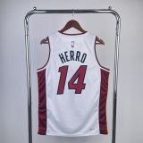Men's Tyler Herro White Team Jersey