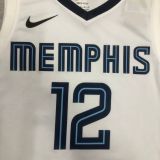 Men's Ja Morant White Team Jersey