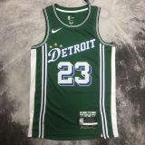 Men's Jaden Ivey Green Team Jersey - City Edition
