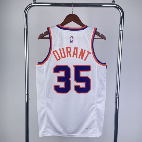 Men's Kevin Durant White Team Jersey