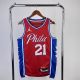 Men's Joel Embiid Red Team Jersey - Statement Edition