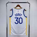 Men's Stephen Curry White Team Jersey