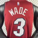 Men's Dwyane Wade Red Team Jersey - Statement Edition