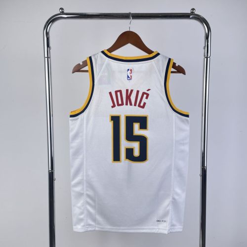 Men's Nikola Jokic White Team Jersey