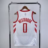 Men's Russell Westbrook White Home Team Jersey