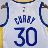 Men's Stephen Curry White Team Jersey