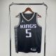 Men's De’Aaron Fox Black Team Jersey - Statement Edition