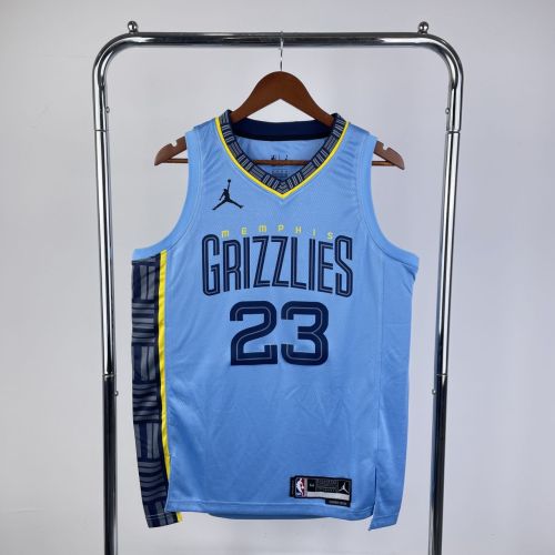 Men's Derrick Rose Blue Team Jersey - Statement Edition