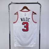 Men's Dwyane Wade White Team Jersey