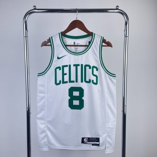 Men's Kristaps Porzingis White Team Jersey