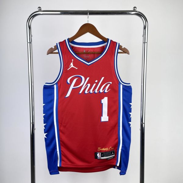 Men's James Harden Red Team Jersey - Statement Edition