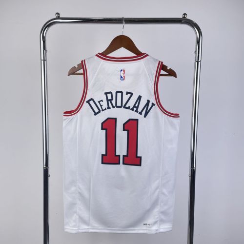 Men's DeRozan White Team Jersey