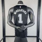 Men's Victor Wembanyama Black Team Jersey - Statement Edition