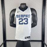 Men's Derrick Rose White Team Jersey