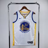 Men's Stephen Curry White Team Jersey