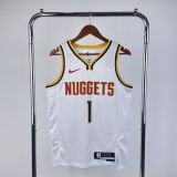 Men's Michael Porter Jr. White Team Jersey